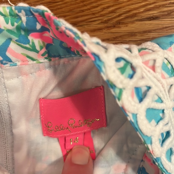 Lilly Pulitzer Dress Size 14 Girls - Picture 2 of 3
